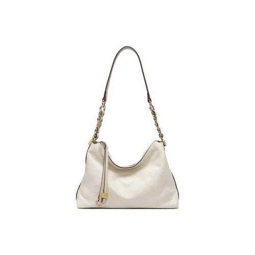 PIERRE CARDIN Сумка через плечо из крупнозернистой текстуры коровьей кожи женская бежевый черный кофейный