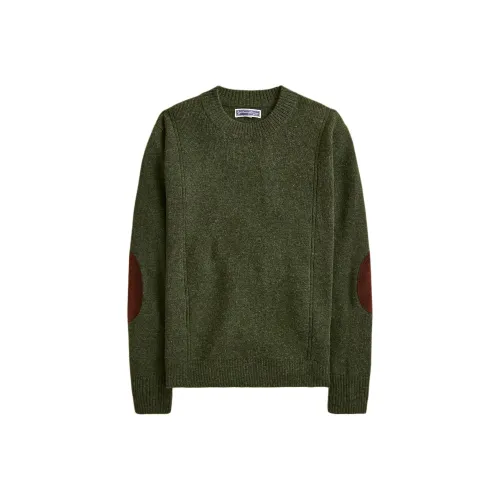 J.Crew Оливково-зеленые Мужские Свитера