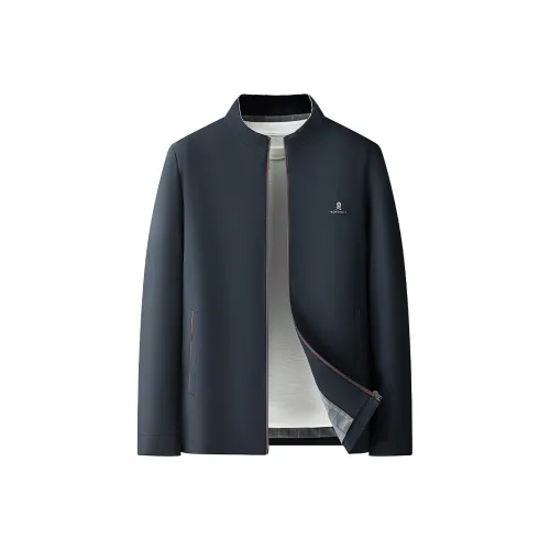 Montagut Темно-синие мужские куртки