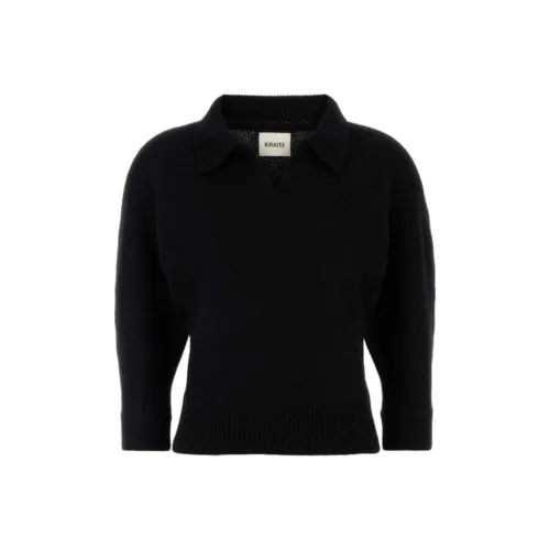 KHAITE Черный Женский Трикотаж