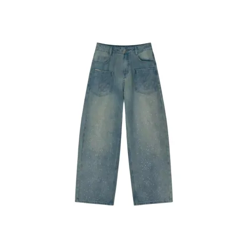 Wick Buen Синий Женские Джинсы