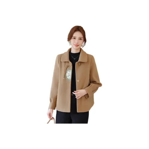 The Temptation Of The Muse Cropped Coat Women's
