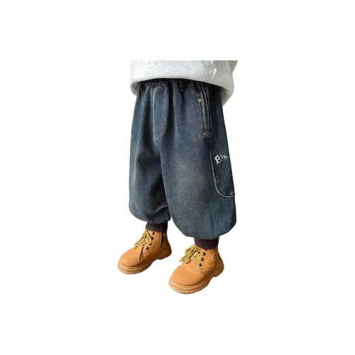 ATONGMU Джинсы Осенние и Зимние для детей в возрасте 3-7 лет