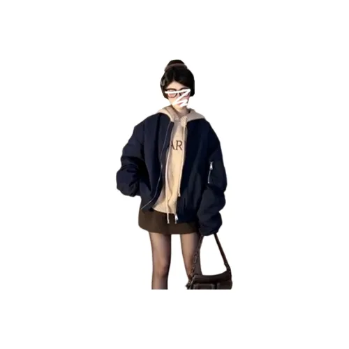 MORii Темно-синий с Остров Store MORii Значок Женские Бейсбольные Джерси