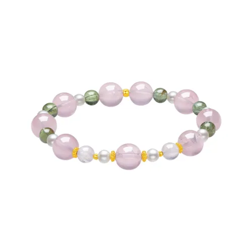 ZHOU LIU FU Лотос Камень Браслеты Женские