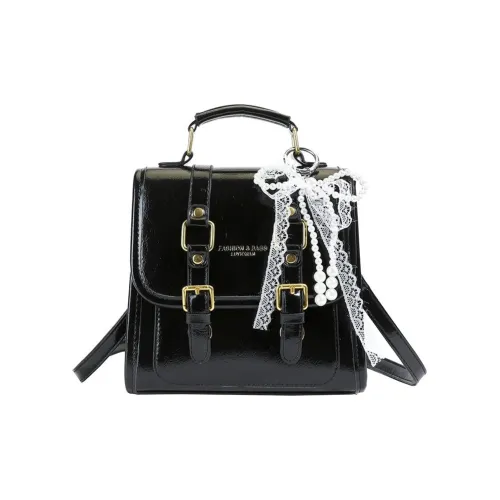 Dusen Kangaroo ПУ (полиуретан) Рюкзак Стандартный Женский Черный Кофейный Белый Коричневый