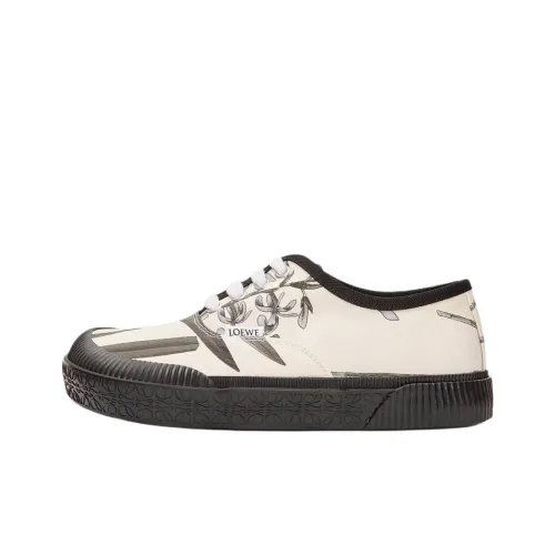 LOEWE Совместное издание Terra Vulca Low Топ Кеды Женские Черный