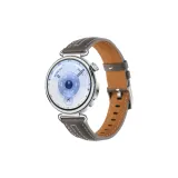 Серый кожаный ремешок