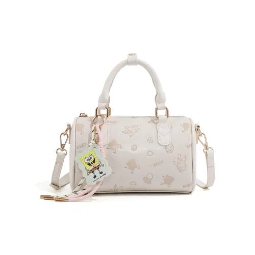 SpongeBob SquarePants ПУ (полиуретан) Сумка Женская Молочно-белая
