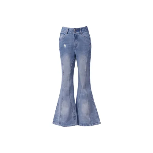 DITB Светло-синие Женские Джинсы