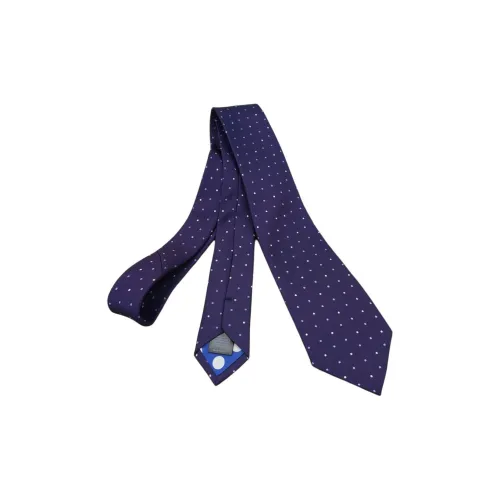 Paul Smith Шелковые галстуки Мужской Фиолетовый Морской синий