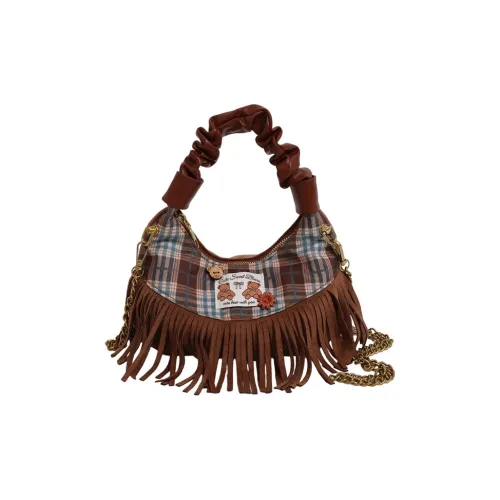 XIANGSU ПУ (полиуретан) Сумка Стандартная Женская Кофейного цвета