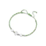 Браслет-шнурок "Счастливый Четырехлистный Клевер" (Зеленый)