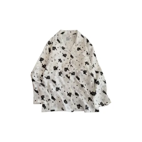 HANQIANNUO Весна-осень Пижама Женские Длинный рукав