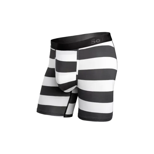 SO ILL Черный Белый Мужские боксер-шорты