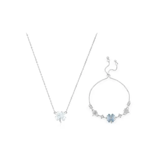 GIFU Цветное глазурное нефритовое ожерелье унисекс