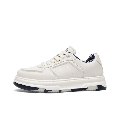 FAIRWHALE Белый Низкий Топ Кроссовки для скейтбординга Мужские