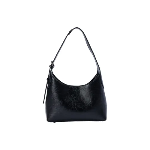 URBAN REVIVO Сумка через плечо из искусственной кожи большая женская черная