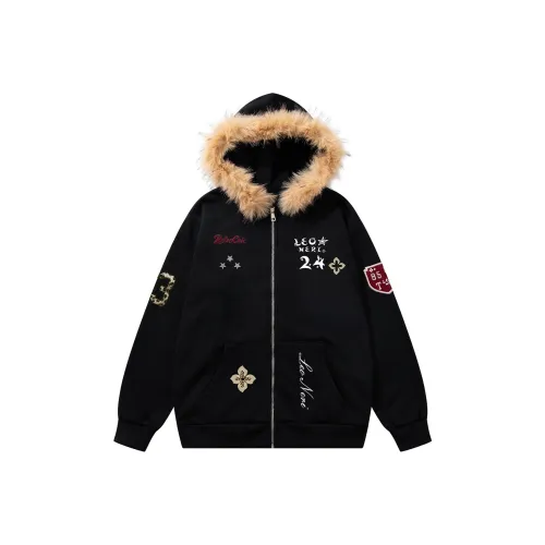 LEO NERI Черный Женский Свитшот