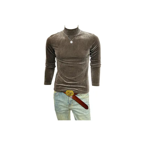 CVOOOER Длинный рукав Т-рубашка Мужская