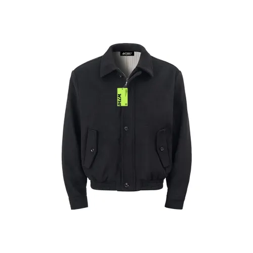 W7H1 Черный Унисекс Куртки