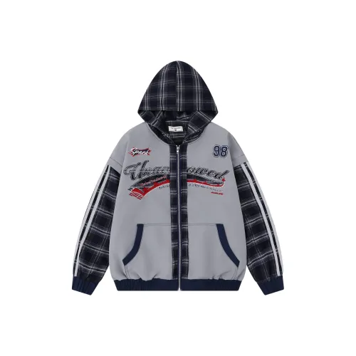 WAYHWEI Серый Унисекс Куртки