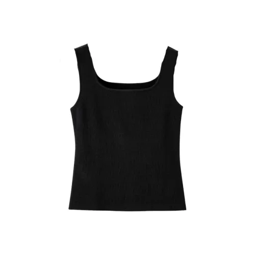 Late White Черный Женский Трикотаж