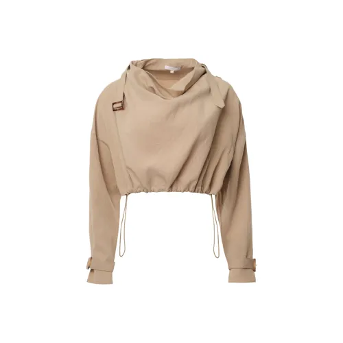 JLUXLABEL Ivorybeigewanderlustcroptop КРОП ТОП Женский