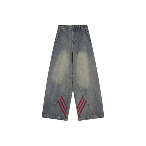 WICK BUEN Синий Женские Джинсы