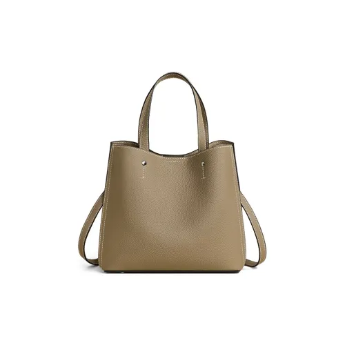 MILLIE'S Коровья кожа Сумка Стандартная Женская Серого цвета