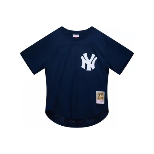 Mitchell Ness Темно-синие мужские футболки T