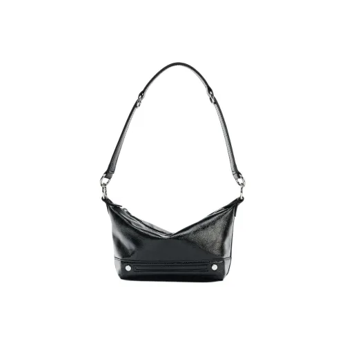 ZARA ПУ (полиуретан) Сумка через плечо Маленькая Женская Черная