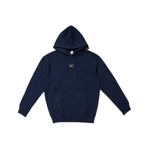 Reebok Морской Синий Мужской Свитшот