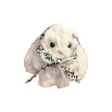 Леопардовый принт, бант, кролик