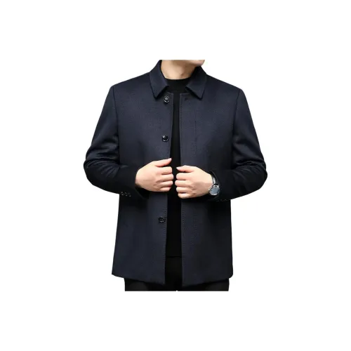 TAIZILONG Темно-синие мужские куртки