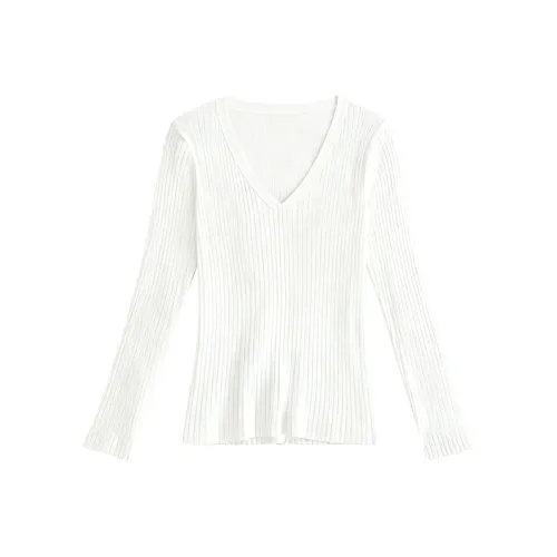 IUNOP Белый Женский Трикотаж