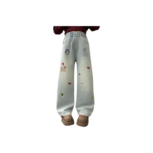 Mu Qingqing Изображение Цвет Школьный возраст Джинсы