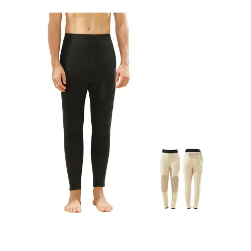 Lan Miao FH07202 Мужские Темно-Серые Термобрюки