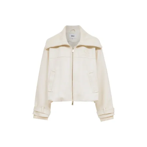 ONLY A48 Тофу Белый Женская Тренч