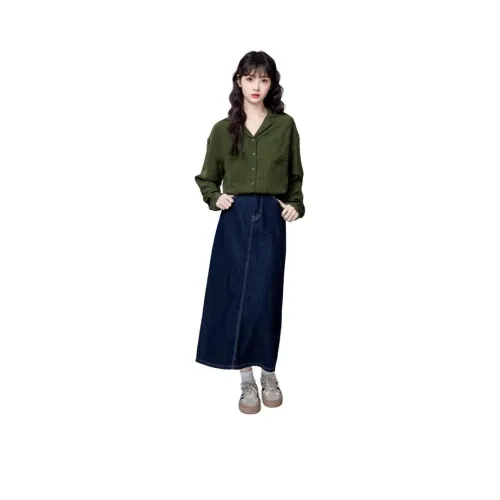 TXGN Яшмовый Женские Рубашки