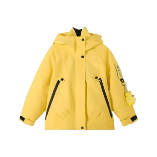 YUANYUAN GIRL Пуховик Зимний для детей 3-7 лет