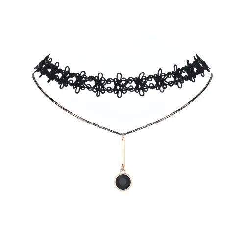 Lan Ying Искусственный кристалл Ожерелья Женские