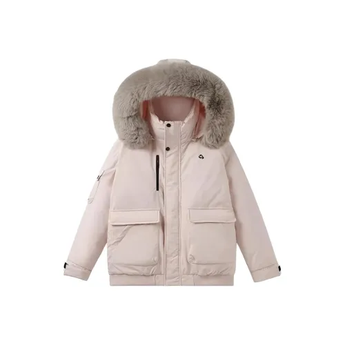 DEDY Розовый Женский пуховик