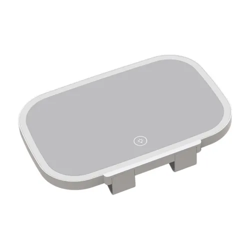 ECOHOME с LED регулировкой яркости светильник крепление на автомобиль зеркало для обзора с подсветкой зеркала MAKE UP