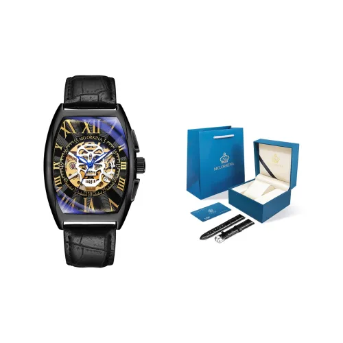 MG.ORKINA MG Автоматический механический механизм Часы Мужские Многоцветный циферблат часов