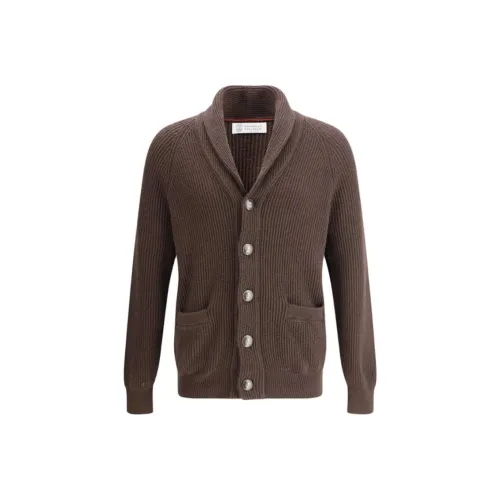 BRUNELLO CUCINELLI Трикотаж Мужской Коричневый