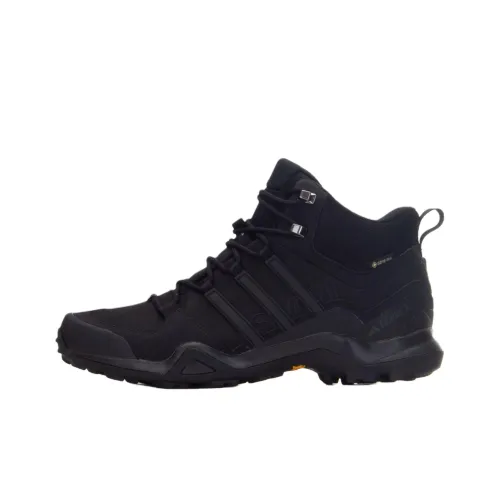 adidas TERREX SWIFT R2 Легкий Водонепроницаемый Дышащий MID Топ Походная обувь Мужская Черная