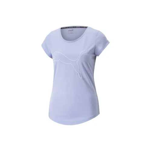 PUMA Training Series T-Shirt Женская Фиолетовая
