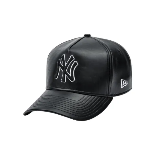 New Era x MLB Искусственная кожа Кепки Унисекс Черный