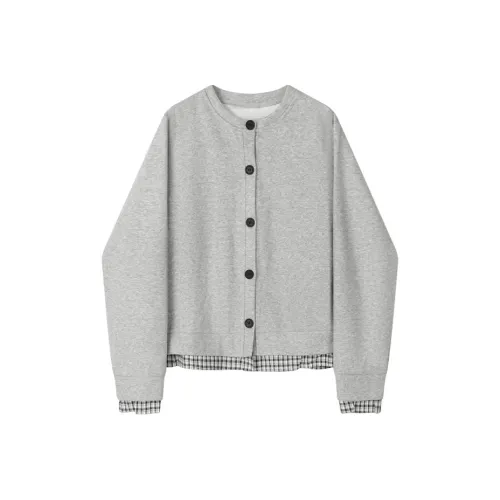 MORii Серый Mock Два предмета Включает Остров Store MORii Значок Женские Свитшоты